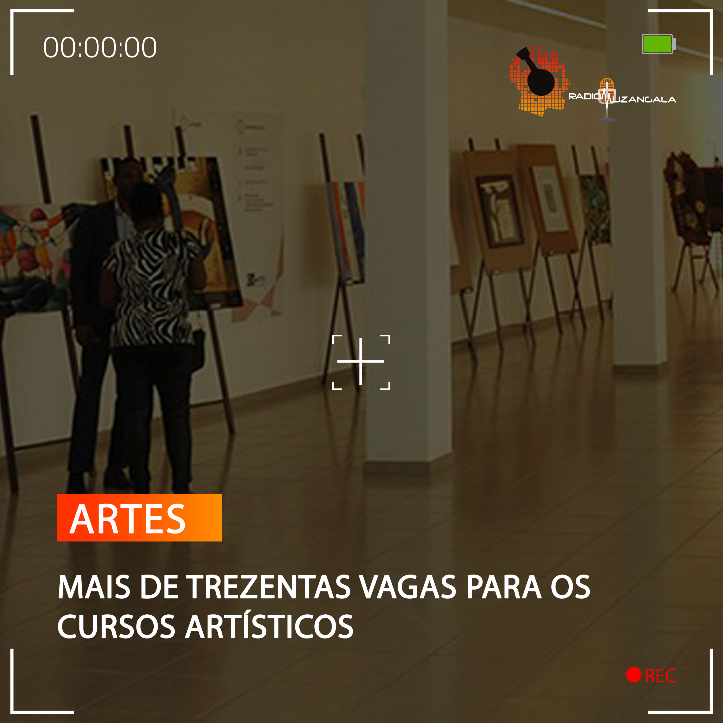 MAIS DE TREZENTAS VAGAS PARA OS CURSOS ARTÍSTICOS