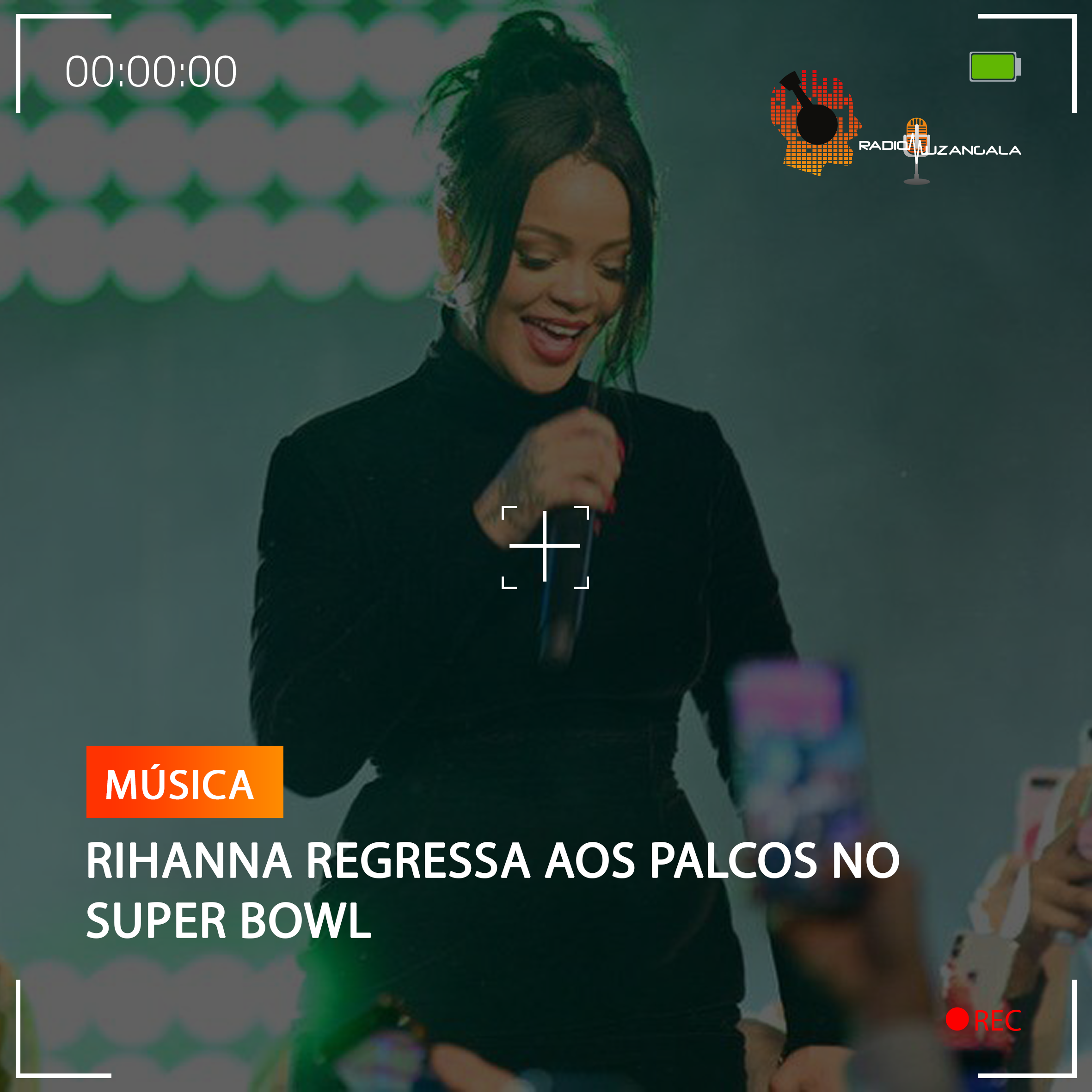 RIHANNA REGRESSA AOS PALCOS NO SUPER BOWL