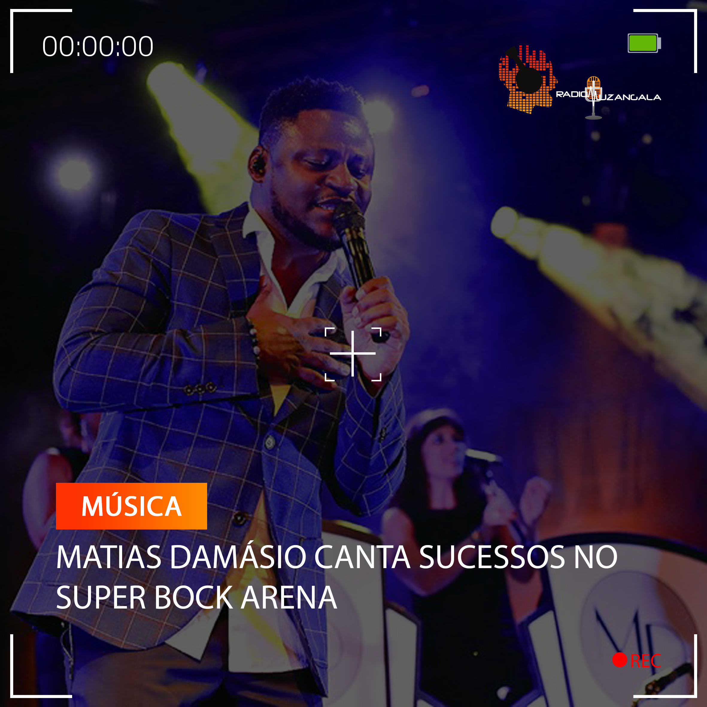 MATIAS DAMÁSIO CANTA SUCESSOS NO SUPER BOCK ARENA