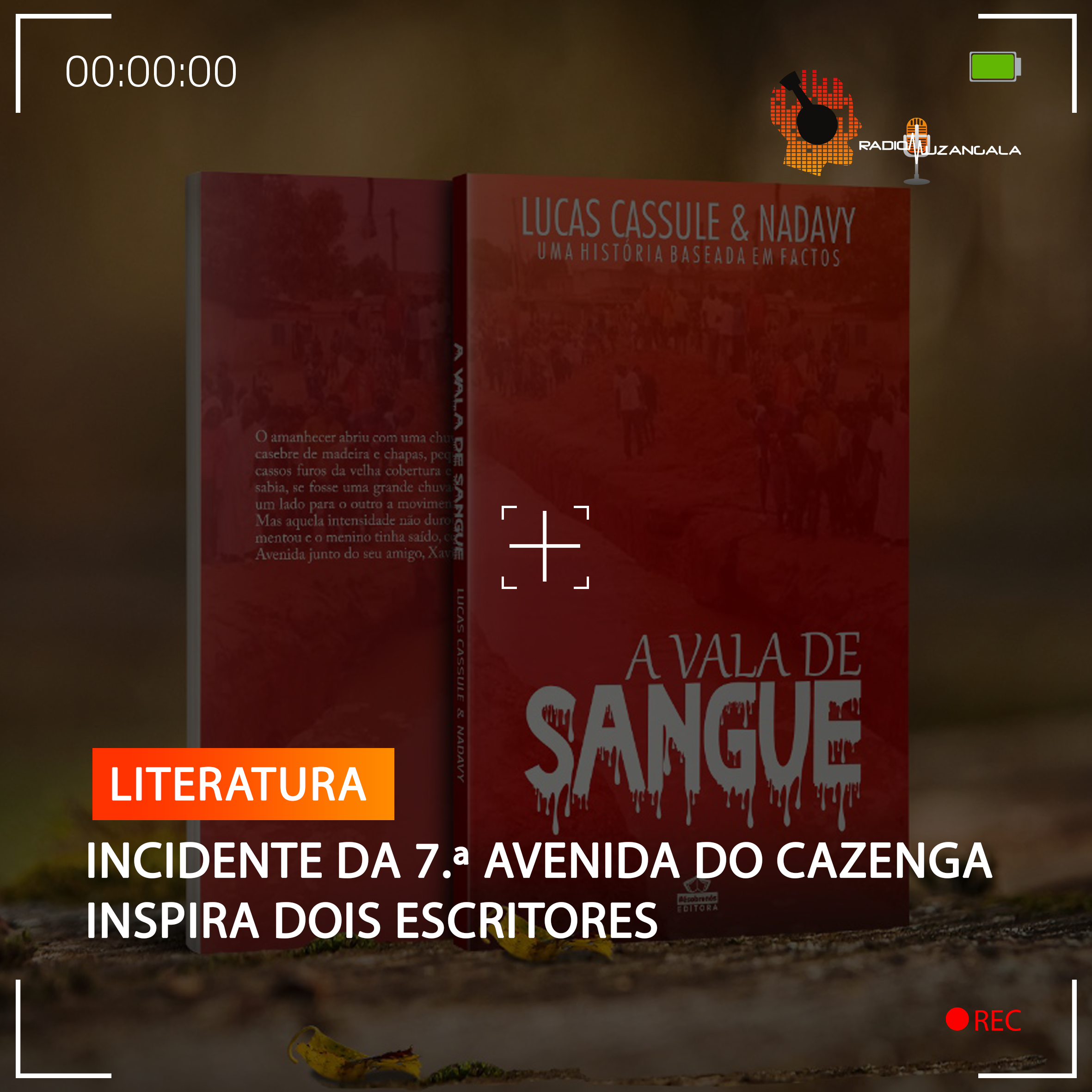 INCIDENTE DA 7.ª AVENIDA DO CAZENGA INSPIRA DOIS ESCRITORES