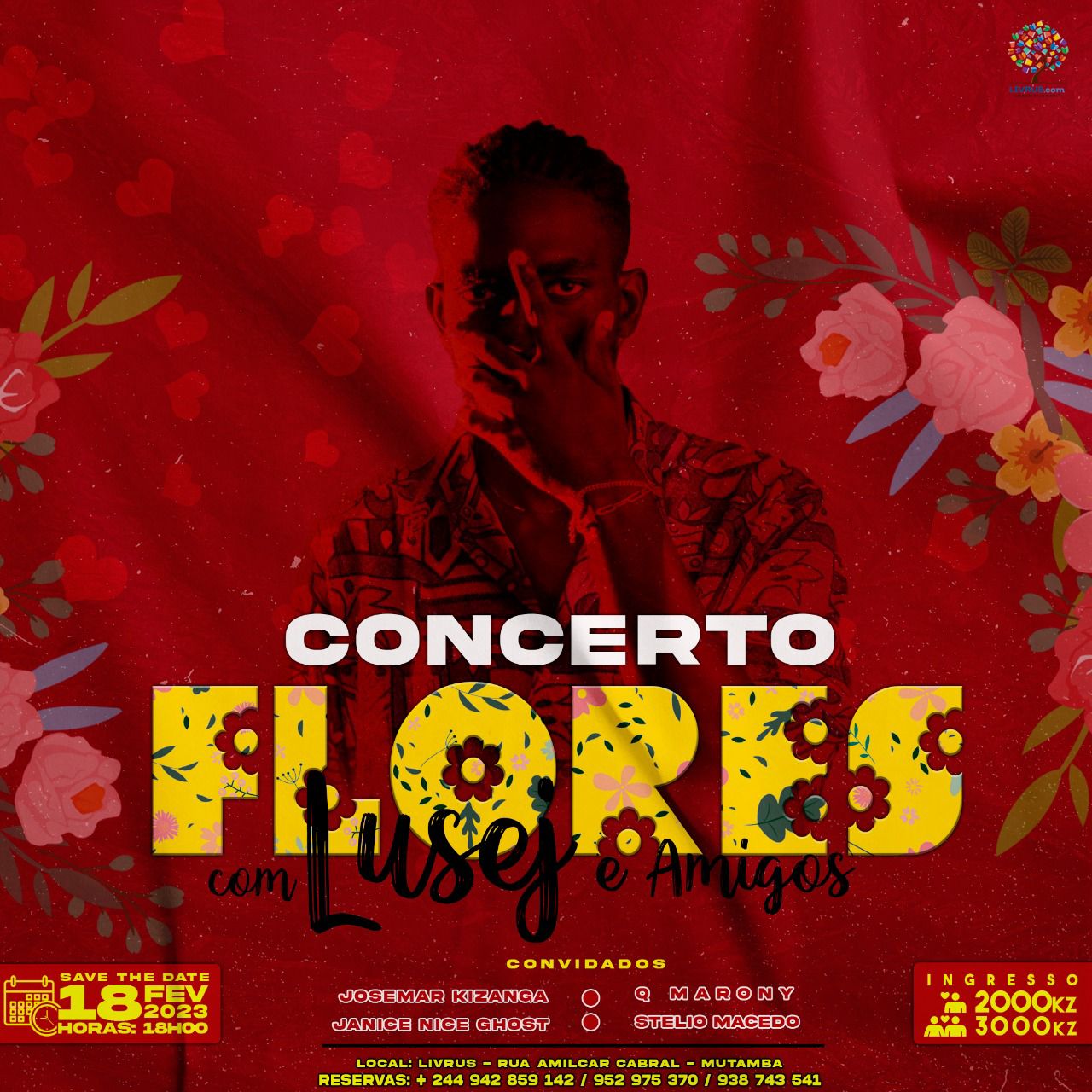 CONCERTO FLORES COM LUSEJ E AMIGOS