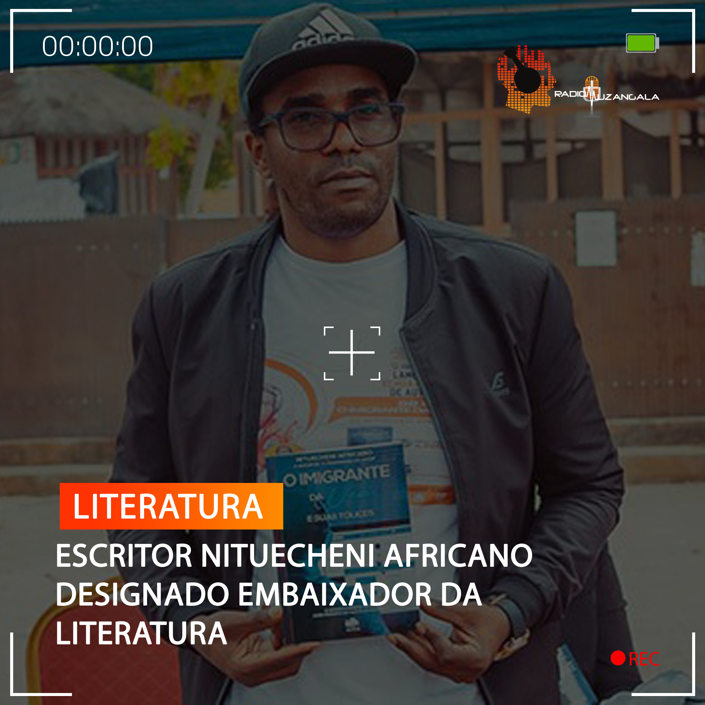 ESCRITOR NITUECHENI AFRICANO DESIGNADO EMBAIXADOR DA LITERATURA