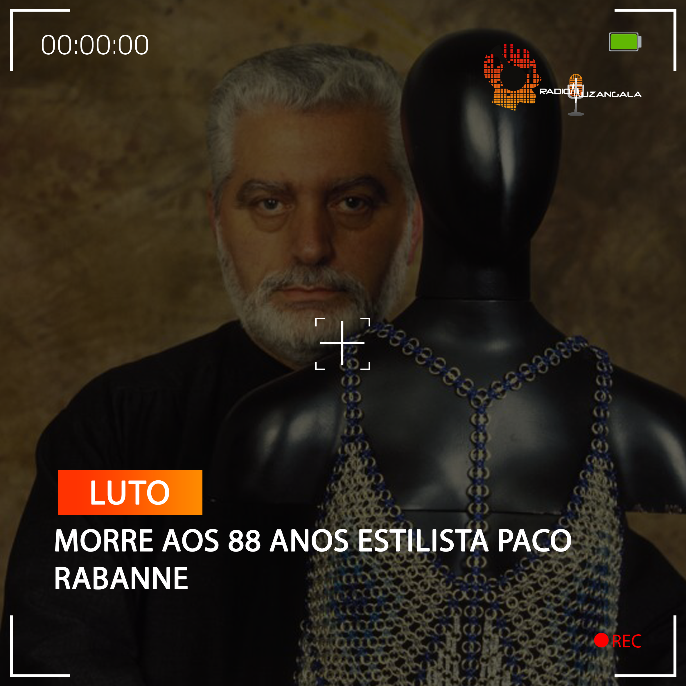 MORRE AOS 88 ANOS ESTILISTA PACO RABANNE