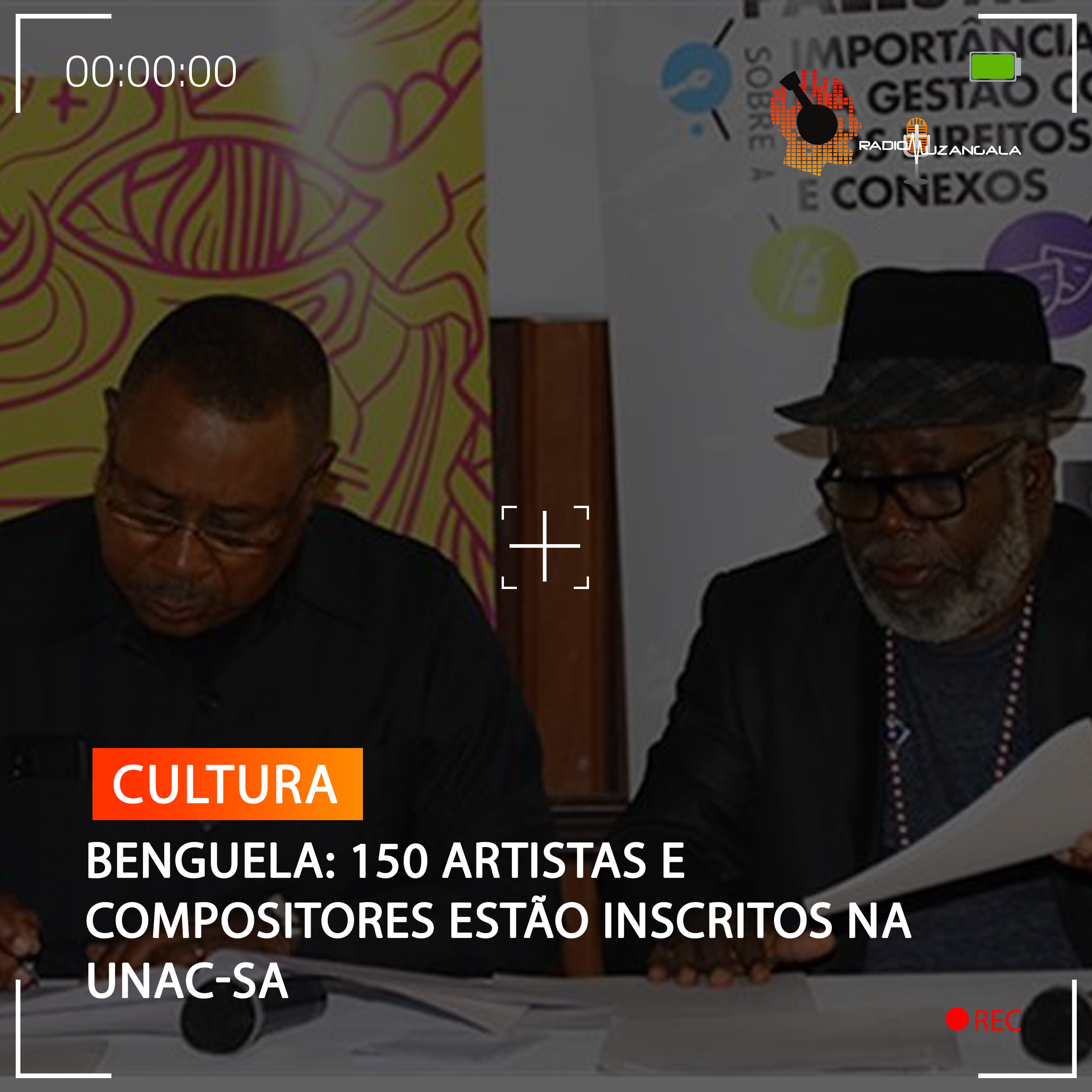 BENGUELA: 150 ARTISTAS E COMPOSITORES ESTÃO INSCRITOS NA UNAC-SA