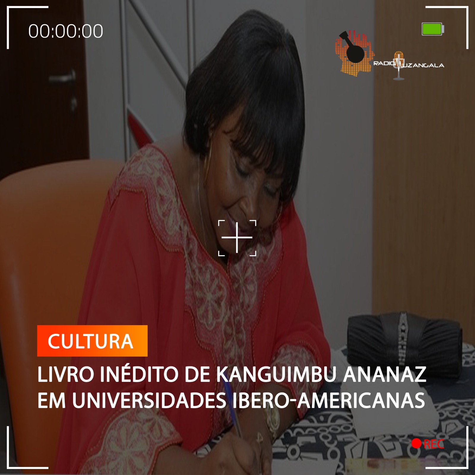 LIVRO INÉDITO DE KANGUIMBU ANANAZ EM UNIVERSIDADES IBERO-AMERICANAS