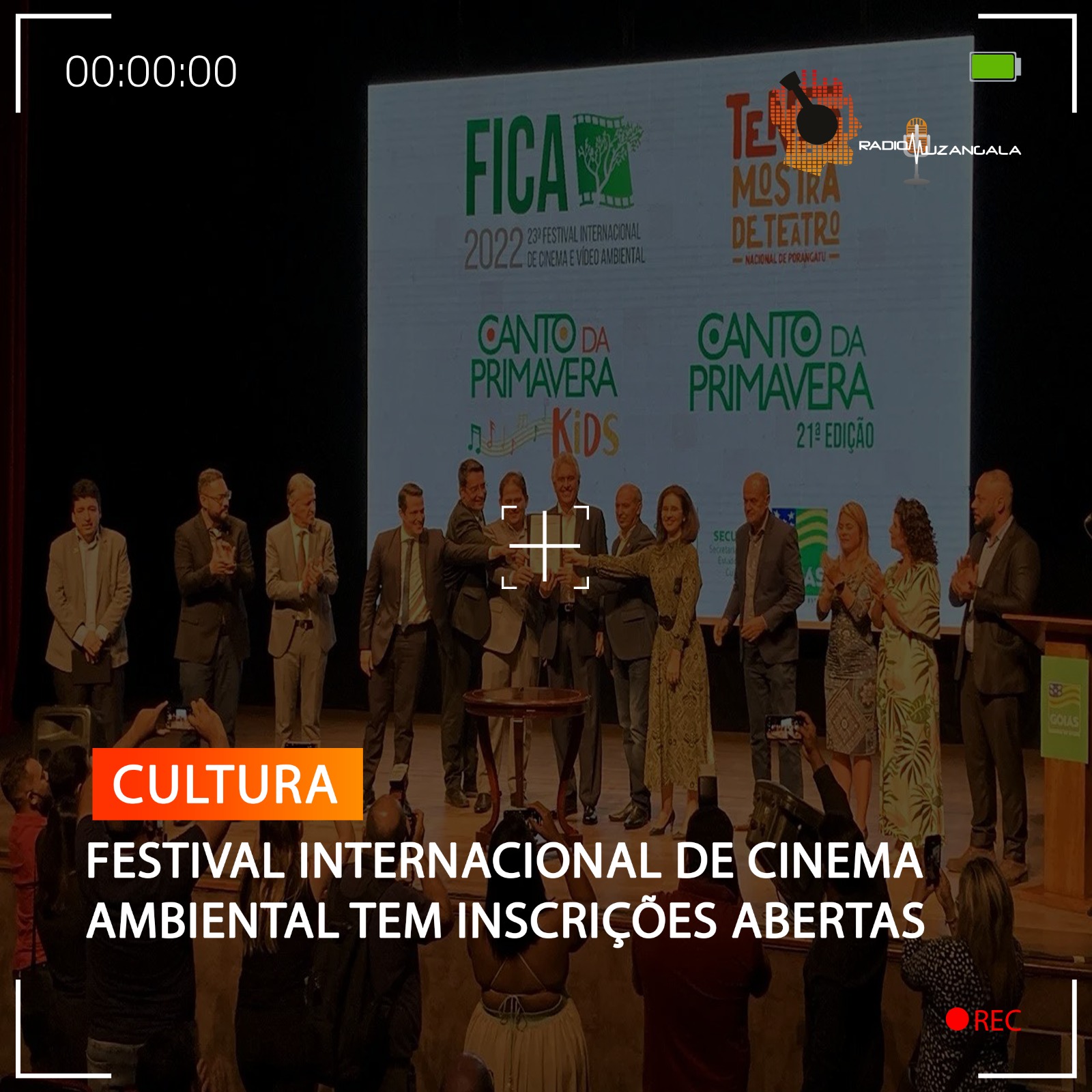 FESTIVAL INTERNACIONAL DE CINEMA AMBIENTAL TEM INSCRIÇÕES ABERTAS