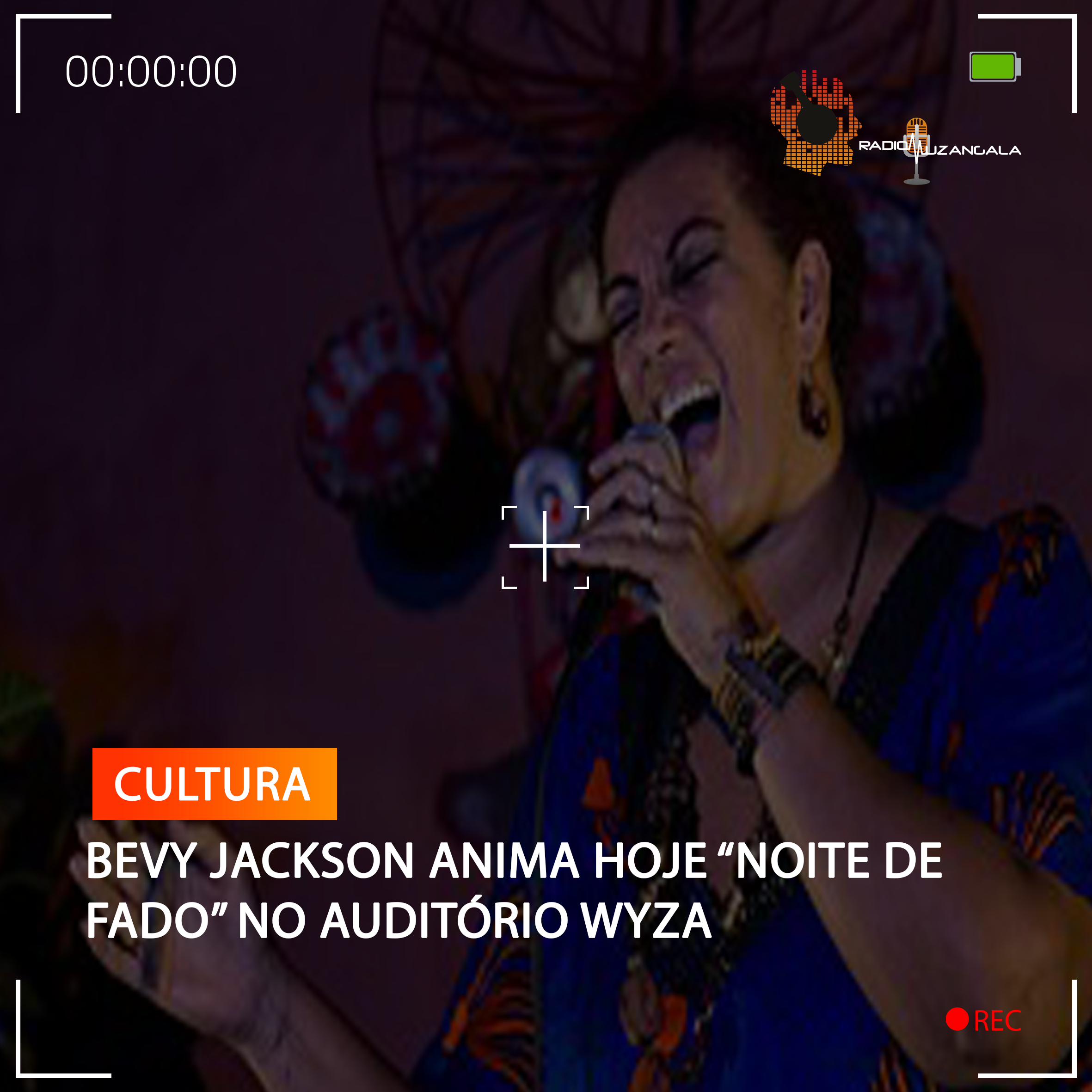 BEVY JACKSON ANIMA HOJE “NOITE DE FADO” NO AUDITÓRIO WYZA