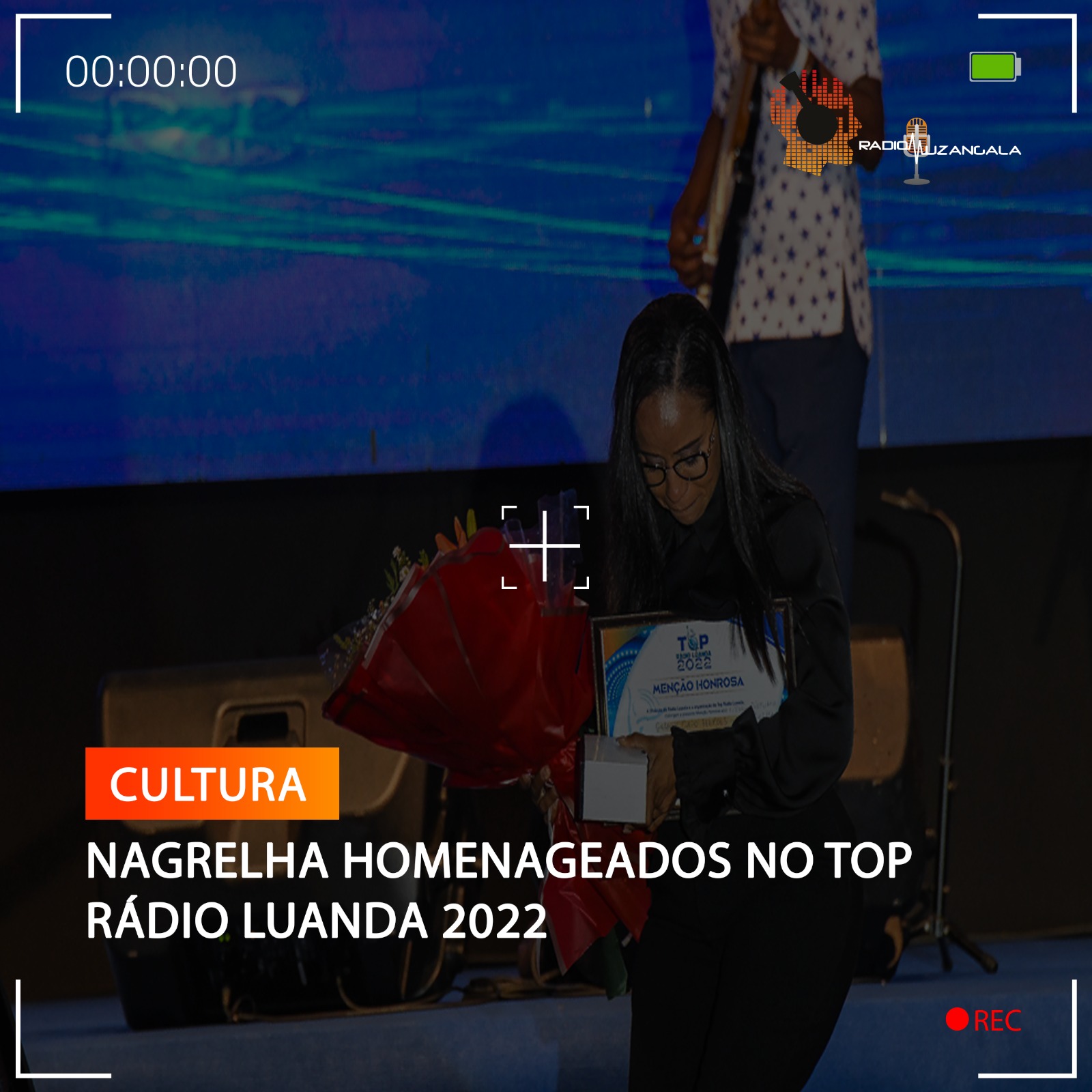 NAGRELHA HOMENAGEADOS NO TOP RÁDIO LUANDA