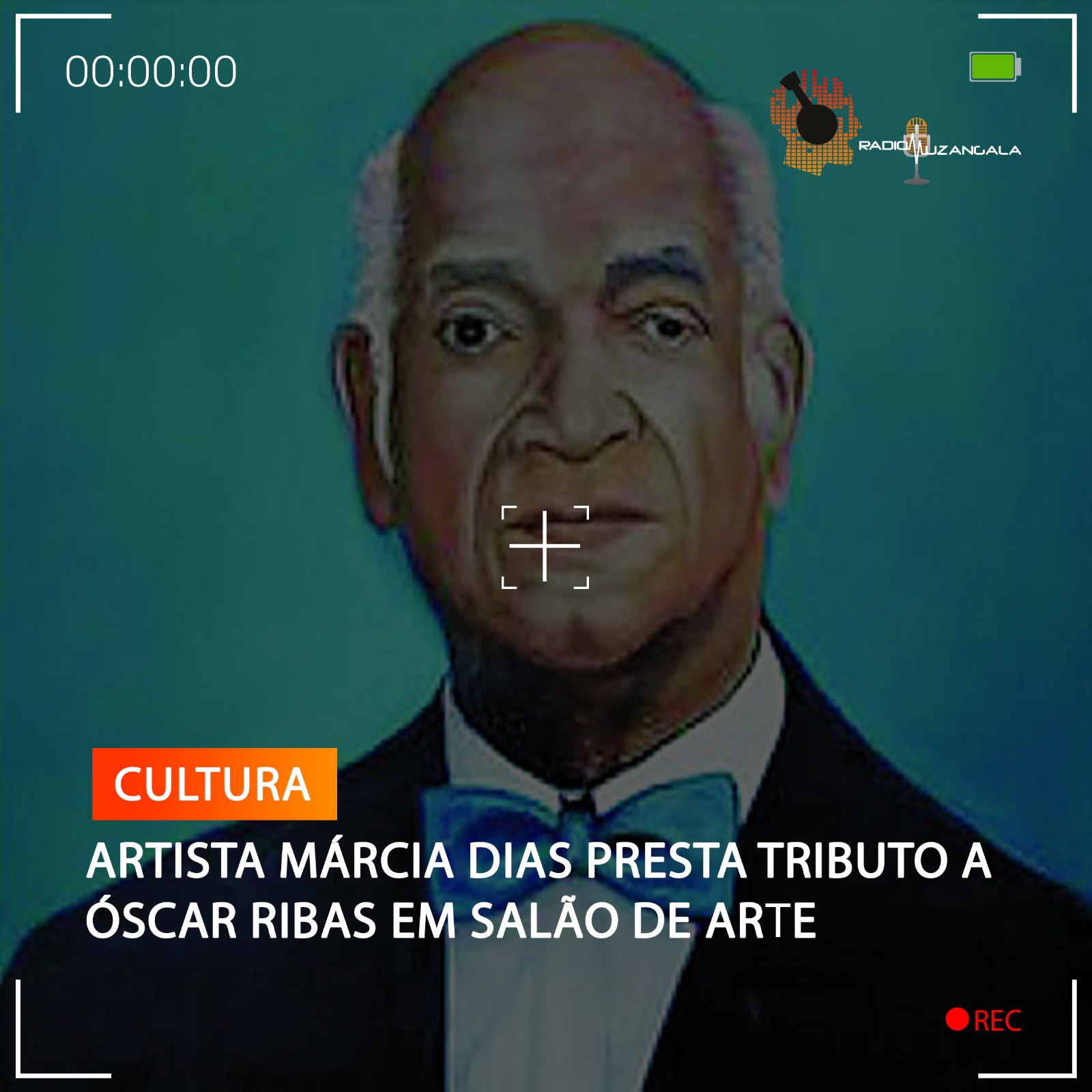 ARTISTA MÁRCIA DIAS PRESTA TRIBUTO A ÓSCAR RIBAS EM SALÃO DE ARTE