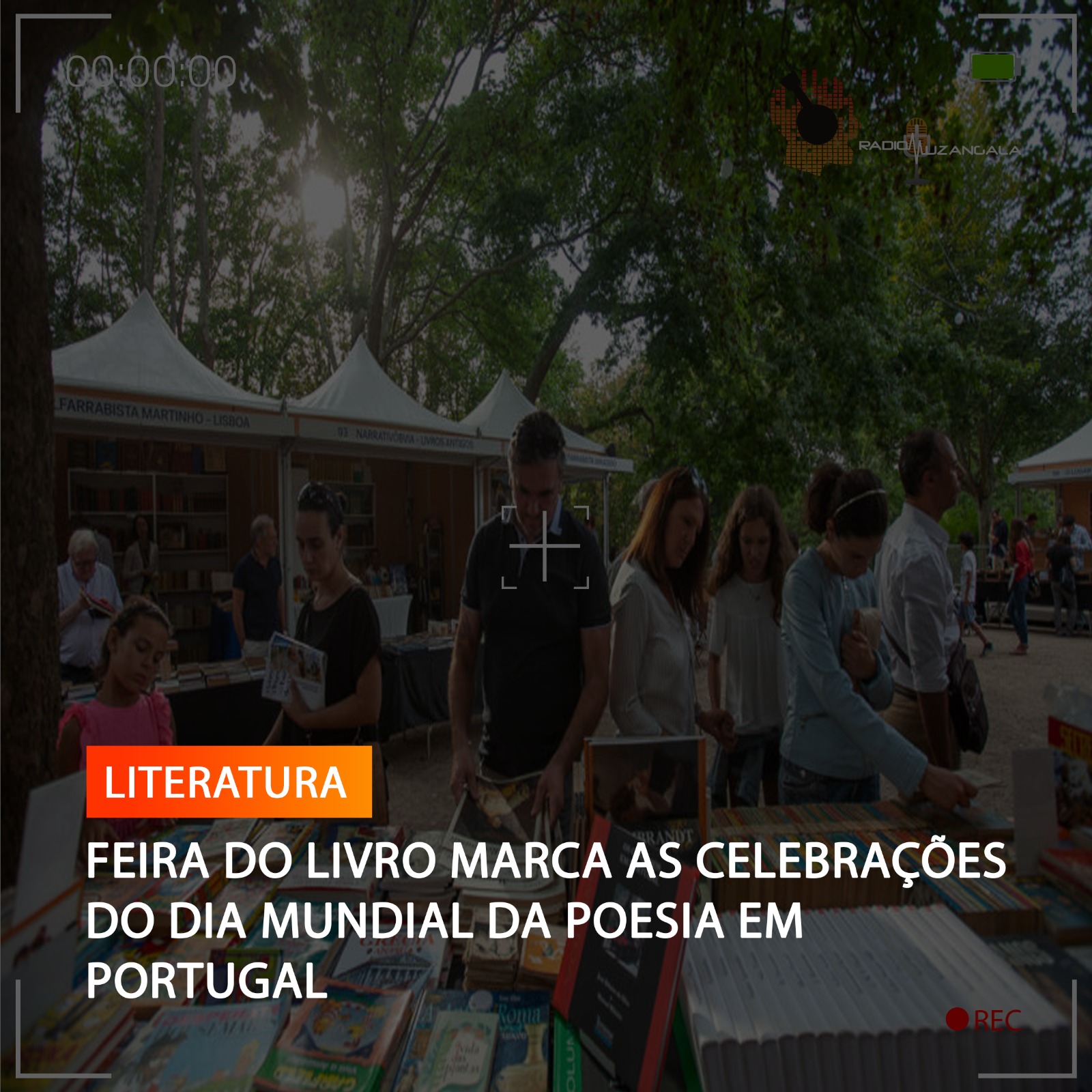 FEIRA DO LIVRO MARCA AS CELEBRAÇÕES DO DIA MUNDIAL DA POESIA EM PORTUGAL