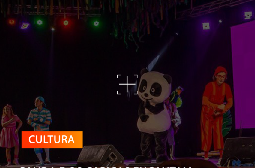  PANDA E OS CARICAS ENCANTAM KANDENGUES COM ESPETÁCULO NO CCB