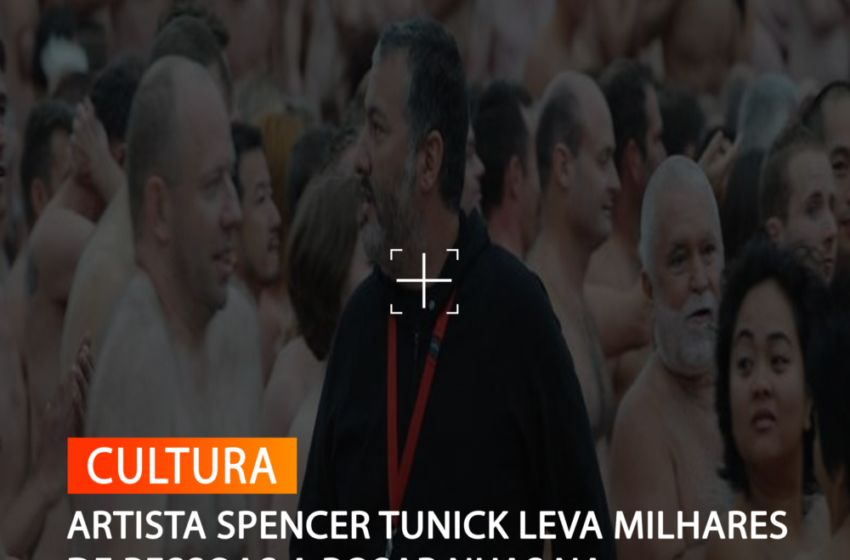  ARTISTA SPENCER TUNICK LEVA MILHARES DE PESSOAS A POSAR NUAS NA FINLÂNDIA