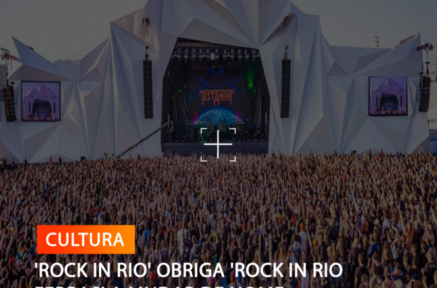 ‘ROCK IN RIO’ OBRIGA ‘ROCK IN RIO FEBRAS’ A MUDAR DE NOME