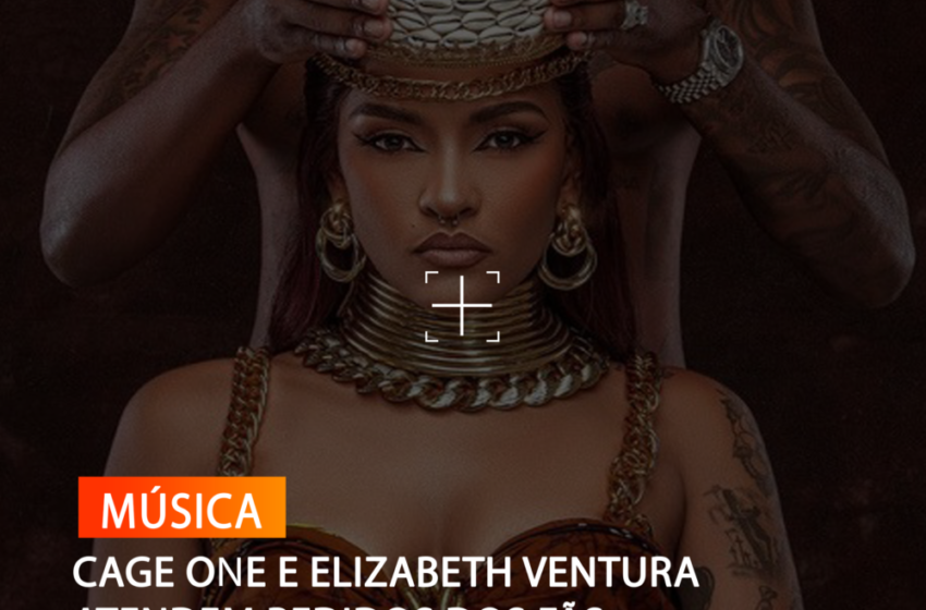  CAGE ONE E ELIZABETH VENTURA ATENDEM PEDIDOS DOS FÃS