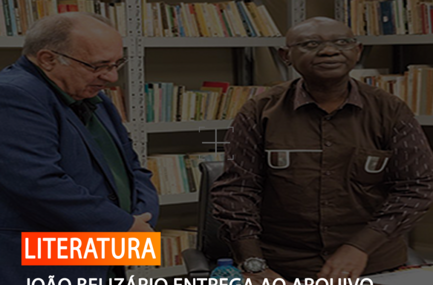 JOÃO BELIZÁRIO ENTREGA AO ARQUIVO NACIONAL COLEÇÃO HISTÓRICA DA REVISTA ÁFRICA 21