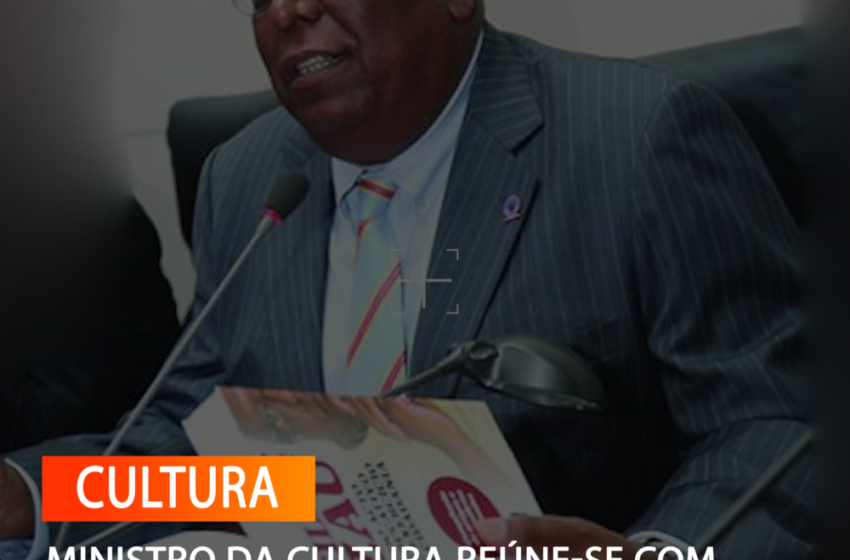 MINISTRO DA CULTURA REÚNE-SE COM NOVA DIRECÇÃO DA APROCIMA