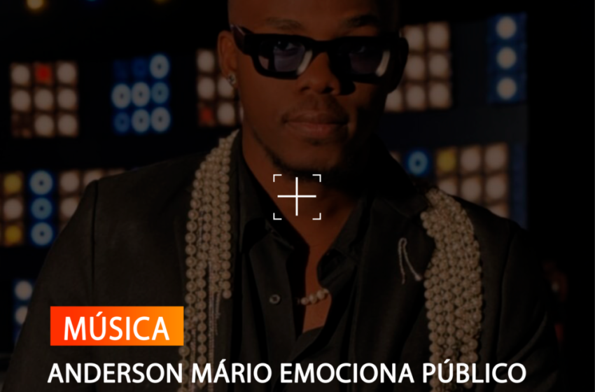 ANDERSON MÁRIO EMOCIONA PÚBLICO NO SEU PRIMEIRO CONCERTO NO HUAMBO