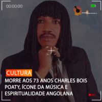 MORRE AOS 73 ANOS CHARLES BOIS POATY, ÍCONE DA MÚSICA E ESPIRITUALIDADE ANGOLANA