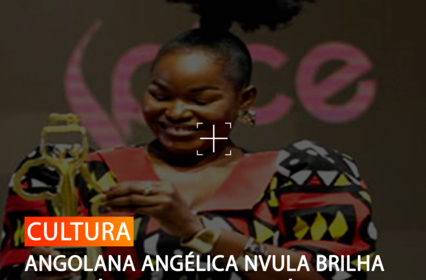  ANGOLANA ANGÉLICA NVULA BRILHA NA NIGÉRIA E CONQUISTA TÍTULO DE DESIGNER AFRICANA DO ANO