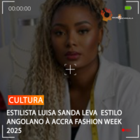 ESTILISTA LUÍSA SANDA LEVA  ESTILO ANGOLANO À ACCRA FASHION WEEK 2025