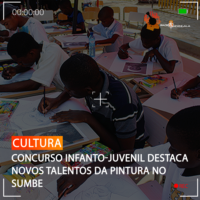 CONCURSO INFANTO-JUVENIL DESTACA NOVOS TALENTOS DA PINTURA NO SUMBE