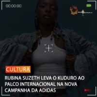 RUBINA SUZETH LEVA O KUDURO AO PALCO INTERNACIONAL NA NOVA CAMPANHA DA ADIDAS