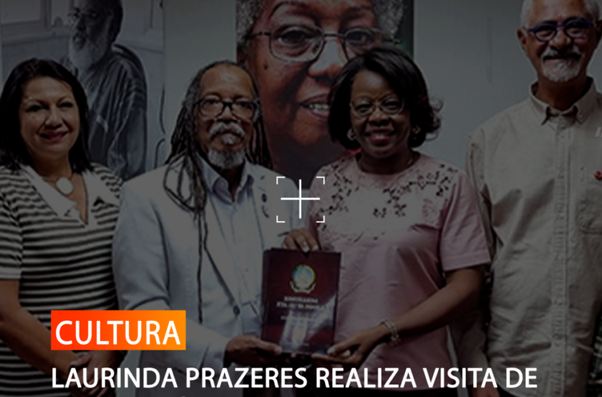  LAURINDA PRAZERES REALIZA VISITA DE CORTESIA À FUNDAÇÃO CULTURAL PALMARES NO BRASIL
