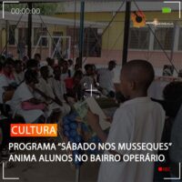 PROGRAMA “SÁBADO NOS MUSSEQUES” ANIMA ALUNOS NO BAIRRO OPERÁRIO