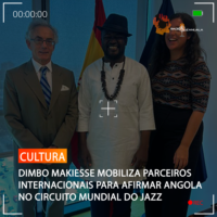 DIMBO MAKIESSE MOBILIZA PARCEIROS INTERNACIONAIS PARA AFIRMAR ANGOLA NO CIRCUITO MUNDIAL DO JAZZ