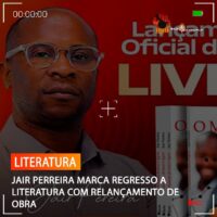 JAIR PEREIRA MARCA REGRESSO A LITERATURA COM RELANÇAMENTO DE OBRA