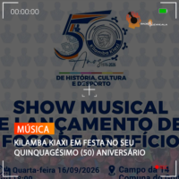 KILAMBA KIAXI EM FESTA NO SEU QUINQUAGÉSIMO (50) ANIVERSÁRIO